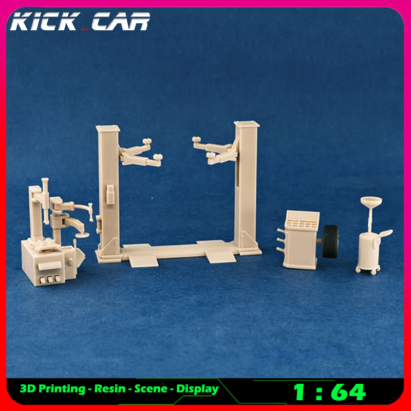Workshop Tools Toy - Kickcar 1/64 oficina grande modelo de