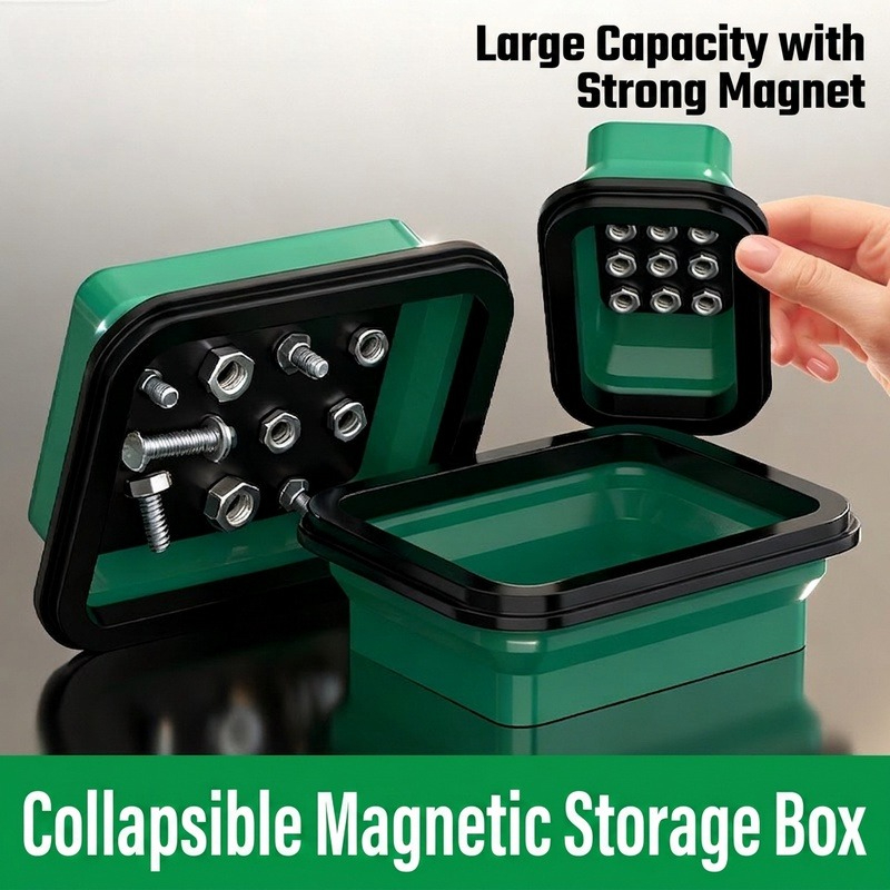Magnetic Parts Tray - Organizador Magnético Perfurado para Parede: Sistema