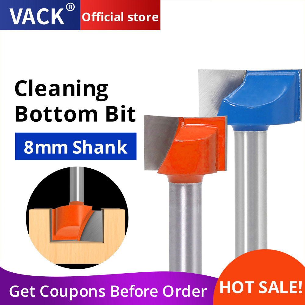 Workshop Cleaning Tools - Vack 6/8mm shank limpeza inferior bit