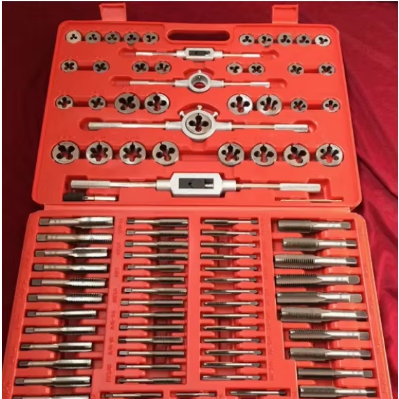 Tap Die Set - Conjunto profissional de torneira e matriz