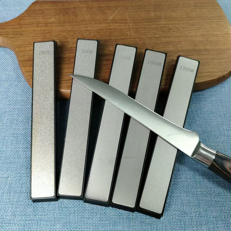 Sharpening Stone Whetstone - Conjunto de 4 Pedras de Afiar