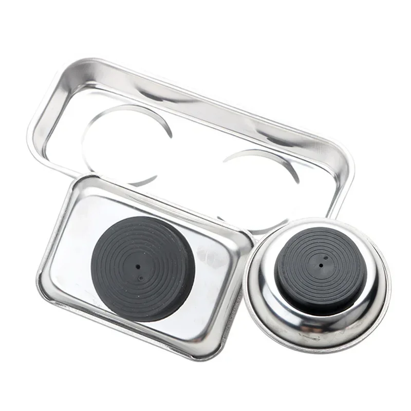 Magnetic Parts Tray - Tigela Magnética Quadrada, Durável com Bandeja