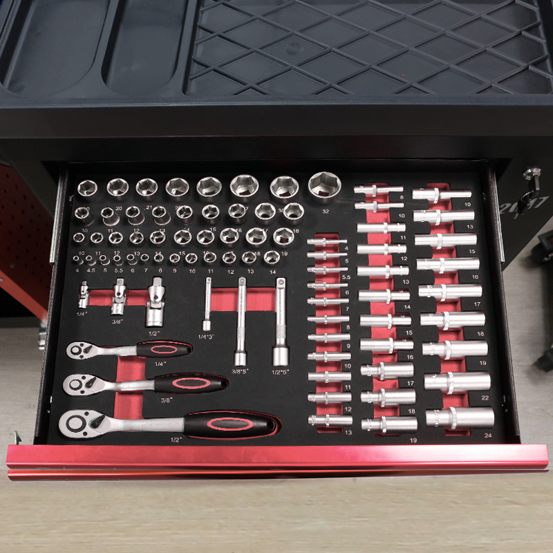 Carrinho de ferramentas com 7  - Mechanical Tools In Workshop avaliação e preço