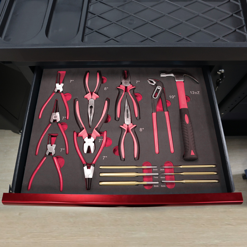 Carrinho de ferramentas com 7  - Mechanical Tools In Workshop avaliação e preço