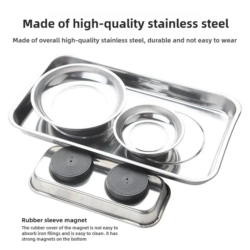 Tigela Magnética Redonda/Quadr - Magnetic Parts Tray avaliação e preço