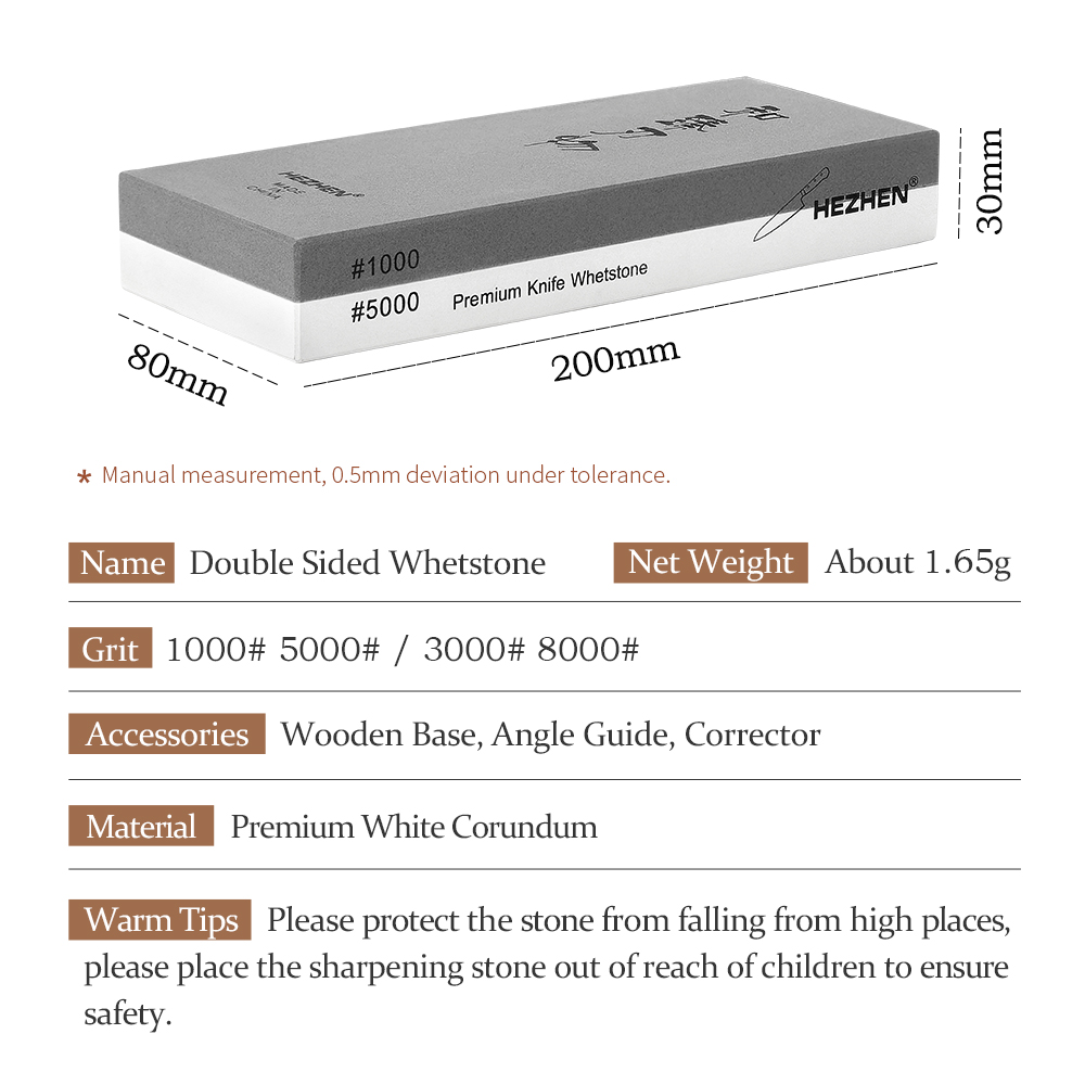 HEZHEN-Diamond Whetstone para  - Sharpening Stone Whetstone avaliação e preço
