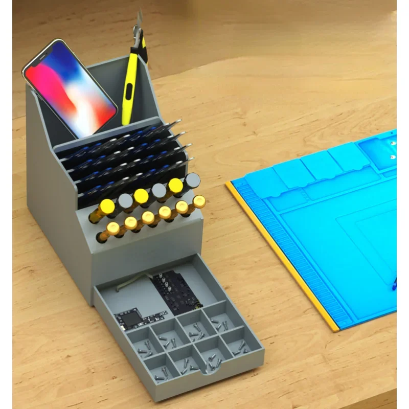 Grande capacidade de mesa chav - Screw Organizer Kit avaliação e preço