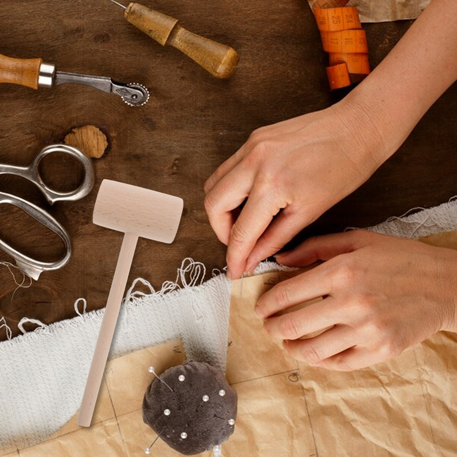 Martelo de Madeira DIY para Ar - Mallet Wood Carving avaliação e preço