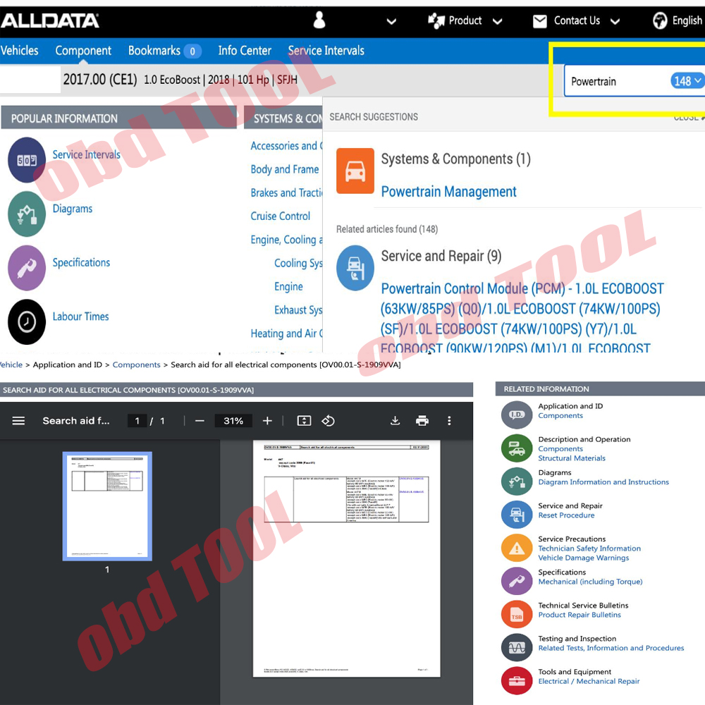 ALLDATA EU 2027 - Conta Online - Workshop Tools Online avaliação e preço